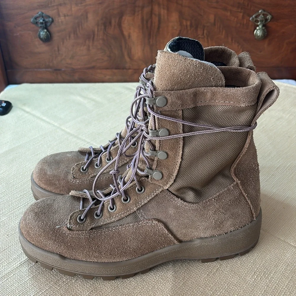 McRae Army Combat Boot, Goretex Boots Coyote/Desert Men’s Size 7.5N